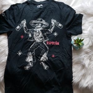 Espolon Black Graphic T Shirt